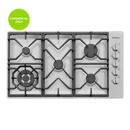 westinghouse 90cm gas cooktop - stainless steel